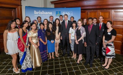 The 2014 University of Queensland Study Brisbane Student Ambassadors